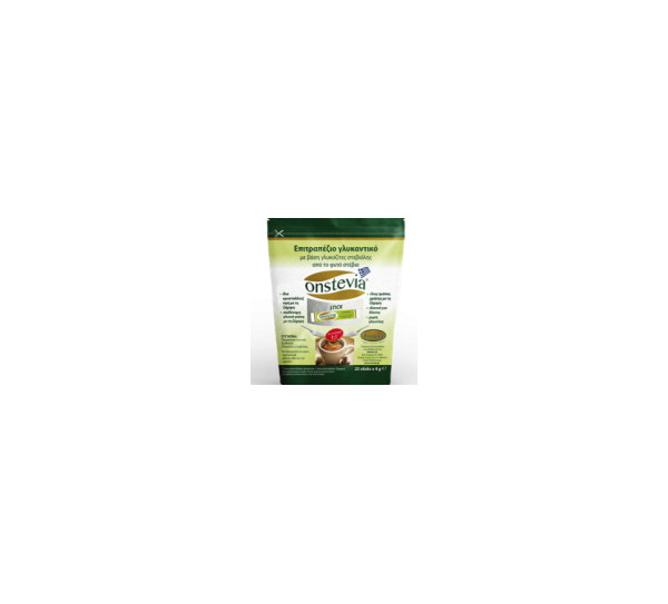 ONSTEVIA ΓΛΥΚΑΝΤΙΚΟ NATURAL ΣΕ STICKS – 25 TEMΑΧΙΑ ΤΩΝ 4 ΓΡΑΜΜΑΡΙΩΝ.