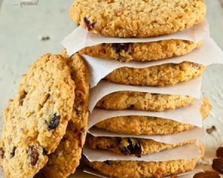 Μπισκότα με Βρώμη, Γιαούρτι και Onstevia